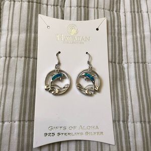 Sterling silver earring.